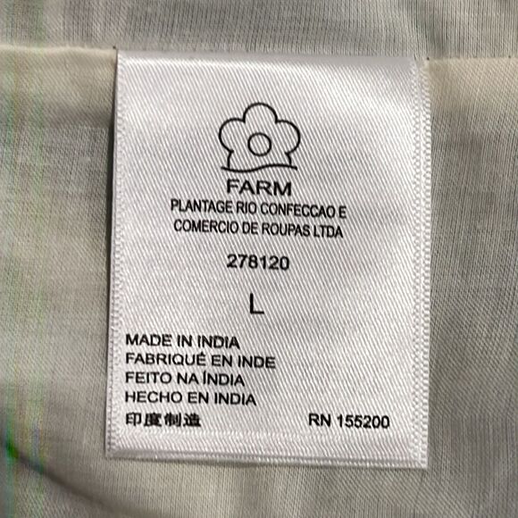 HOST PICK❣️NWT Farm Rio x Anthropologie Printed Maxi Dress Large - Picture 12 of 15